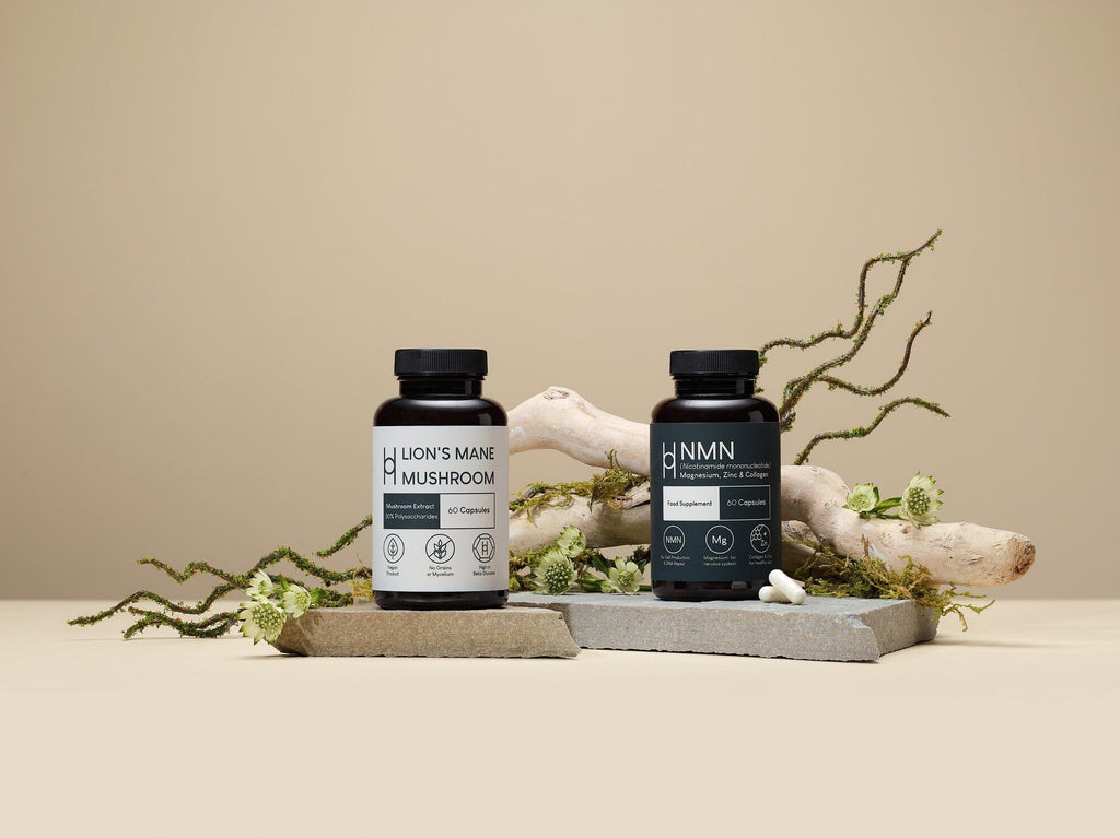 Discover Natural Nootropics with NMN and Lion's Mane Mushroom